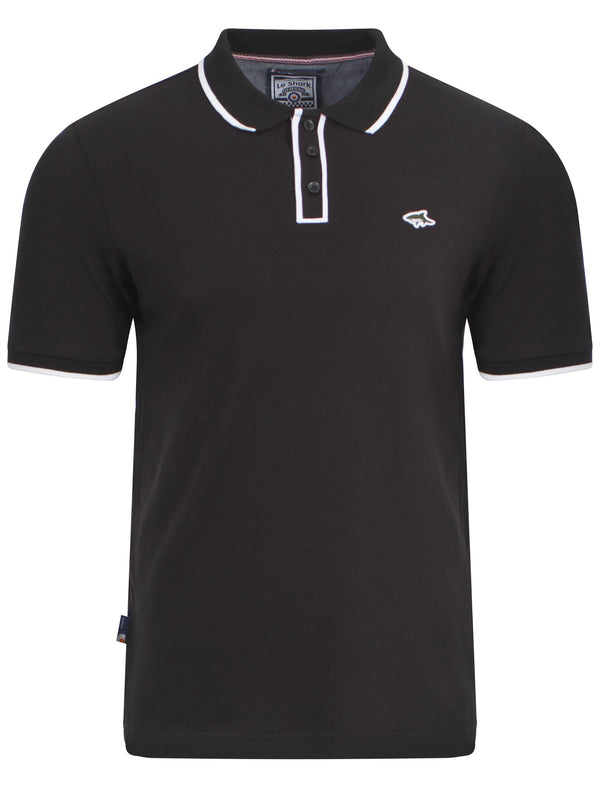 Le Shark Bridgeway polo shirt in black