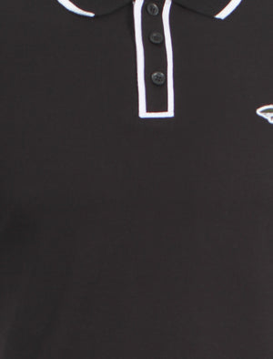 Le Shark Bridgeway polo shirt in black