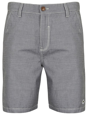 Bromley Tailored Cotton Shorts in Filafil Grey - Le Shark