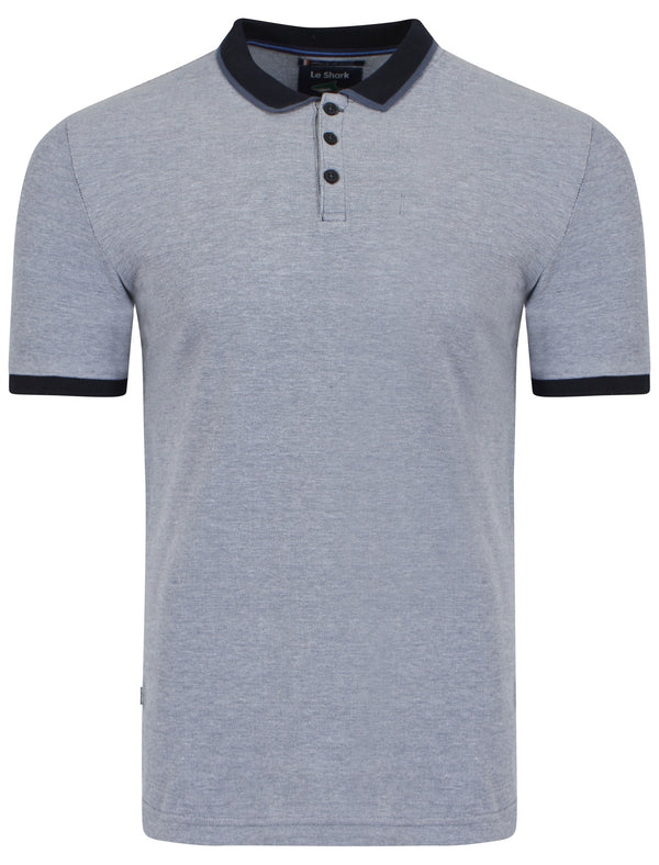 Buckley Polo Shirt in Dark Blue - Le Shark