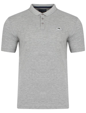 Byland Polo Shirt in Grey Marl - Le Shark