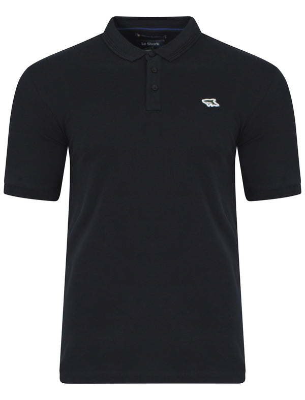 Byland Polo Shirt in Navy - Le Shark