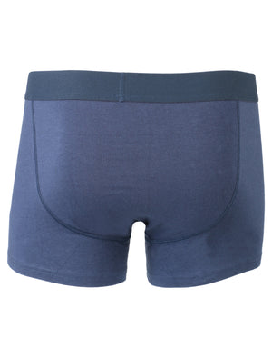Chords Boxer Short Set in Mood Indigo - Le Shark
