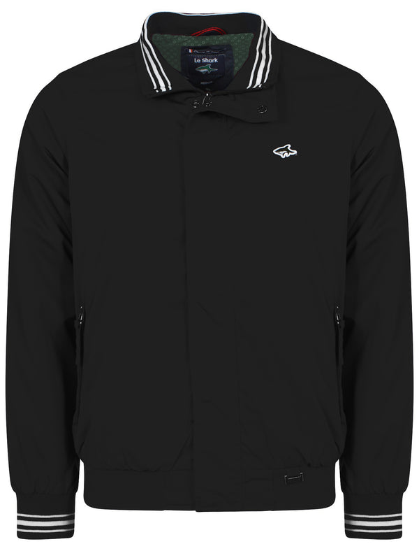 Dorando Bomber Jacket in Black - Le Shark