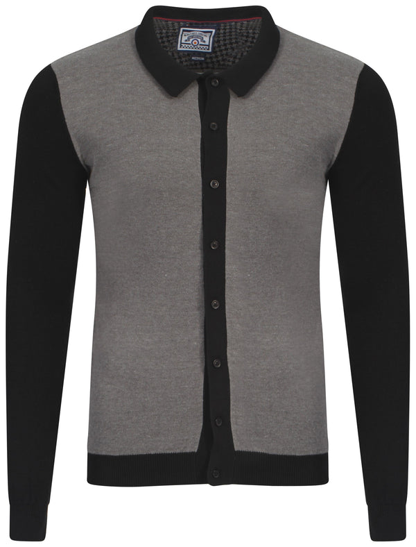 Le Shark Duncan black cardigan