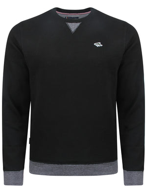 Le Shark Greenfield black sweatshirt