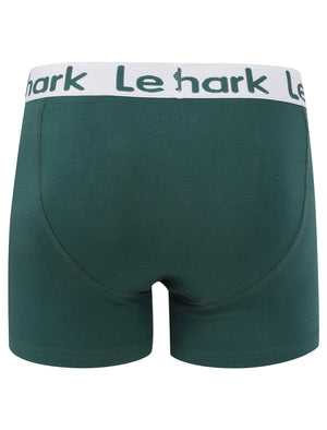 Harv Lake (2 Pack) Boxer Shorts Set In Mediterranea / Optic White - Le Shark