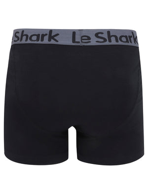Harv Lake (2 Pack) Boxer Shorts Set in Vintage Indigo / True Navy - Le Shark