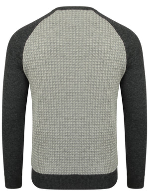Le Shark Jepson charcoal lambswool jumper