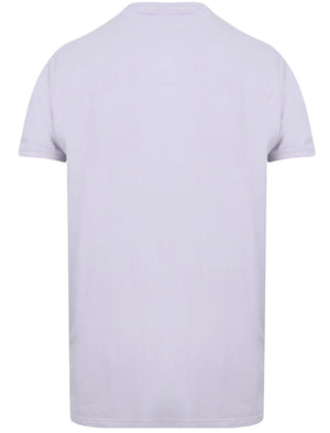 Kingshold Cotton Jersey Henley T-Shirt in Languid Lavender - Le Shark