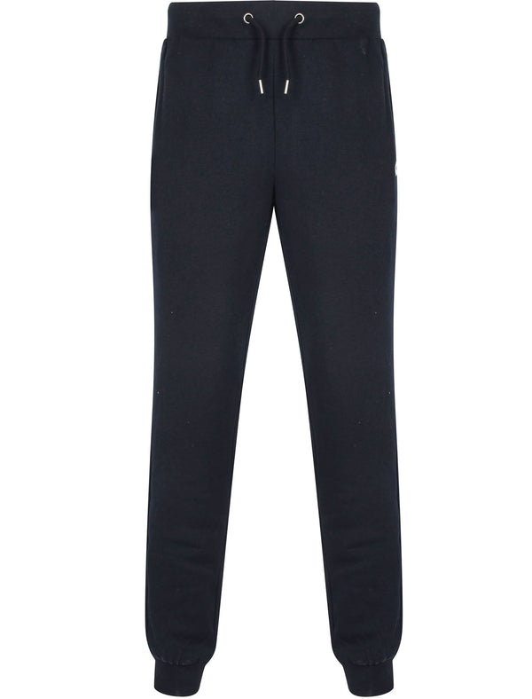 Maynard Cuffed Joggers in True Navy - Le Shark