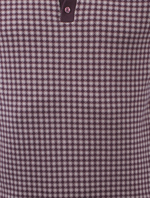 Men's Le Shark  Purple Long Sleeved Polo Shirt