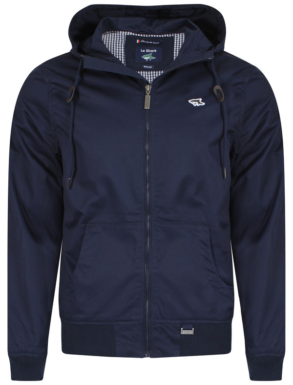 Portwood Hooded Bomber Jacket - Le Shark