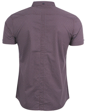 Le Shark Revival red short sleeved shirt