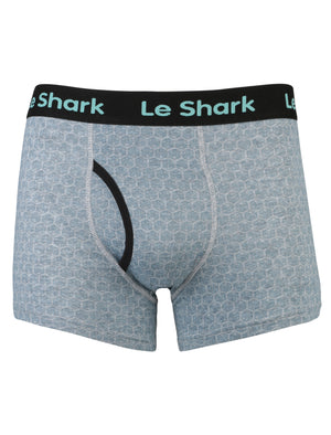 Le Shark Roaring Twenties grey & blue boxer shorts