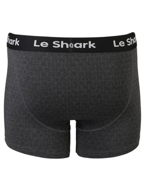 Le Shark Roaring Twenties grey & black boxer shorts