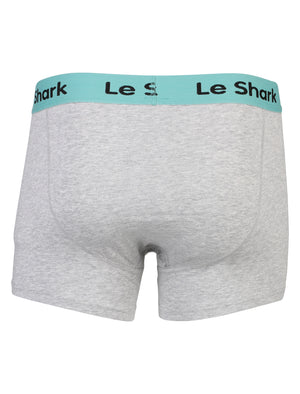 Le Shark Roaring Twenties grey & blue boxer shorts