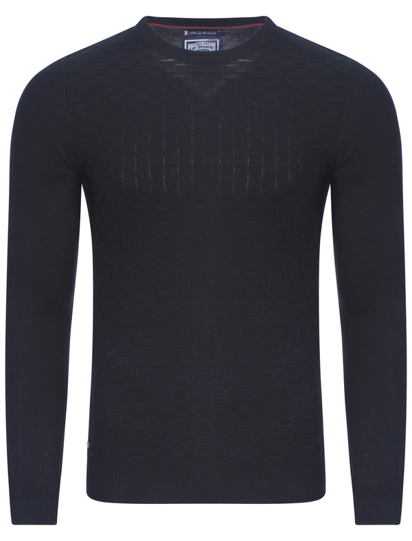 Le Shark Roberts navy jumper