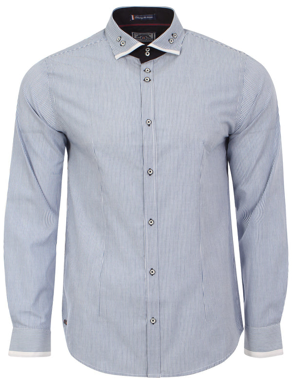 Le Shark Tarantino blue shirt