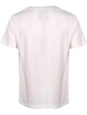 Dissident Girls Car Cotton printed T-Shirt in Optic White