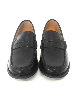 Mens Brice Penny Loafers in Black