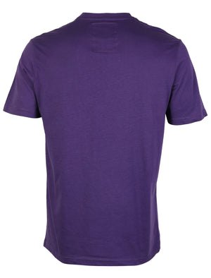South Shore Manhattan Eagles Cotton T-shirt in Washed Prune