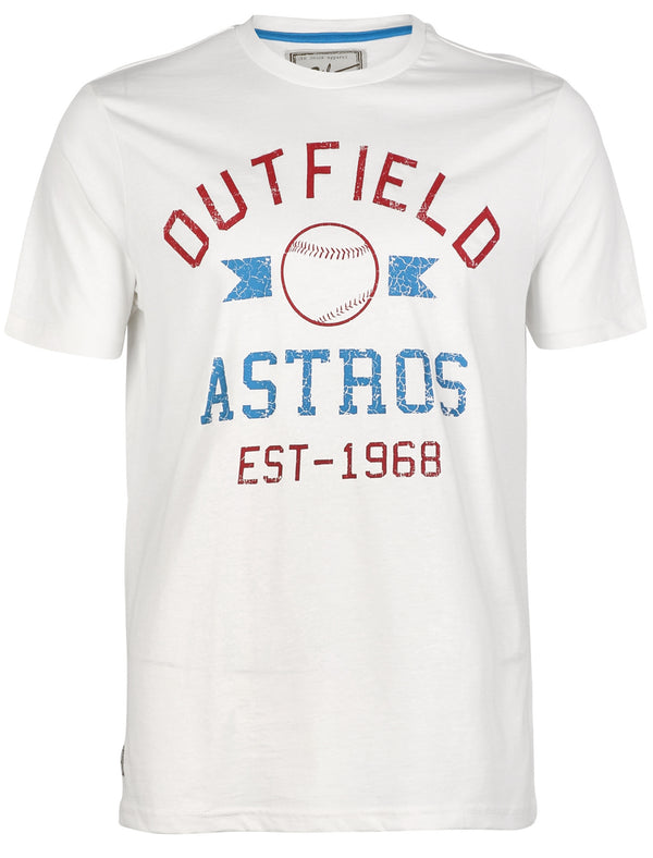 South Shore Outfield Cotton T-shirt in Egg Shell