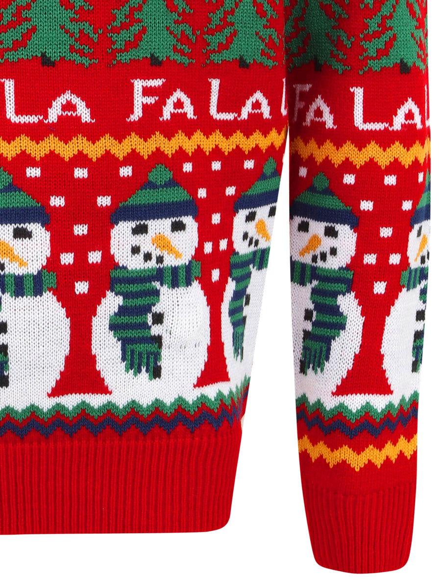 Tokyo Laundry Maglione natalizio lavorato a maglia con scritta Laughing Rudolph (lingua italiana non garantita), Inchiostro, 4-5 Anni