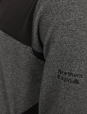 Coopers Funnel Neck Fleece Pullover In Black - Northern Expo