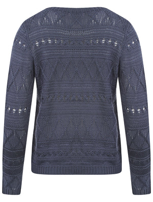 Plum Tree Bridget navy jumper
