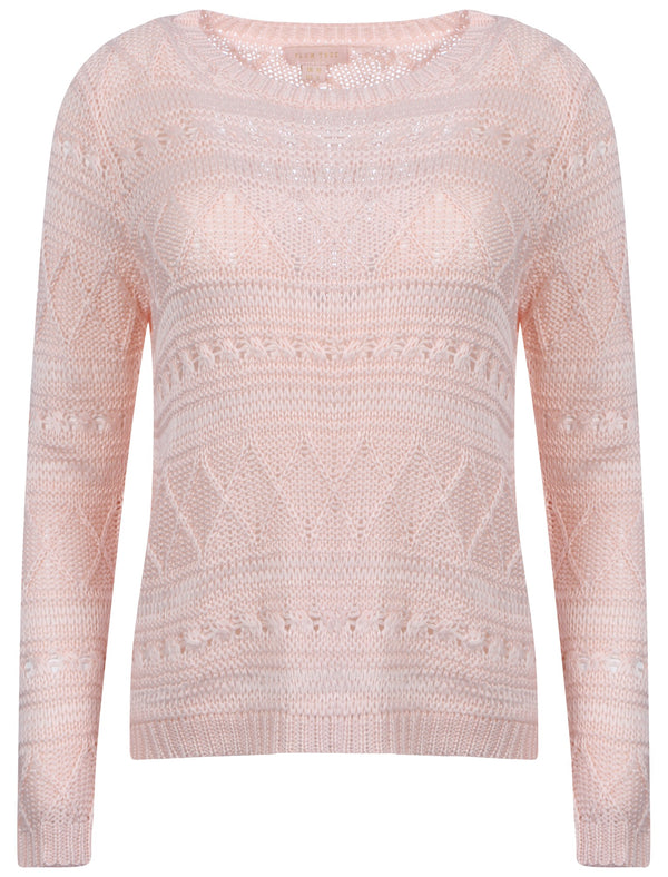 Plum Tree Bridget pink jumper