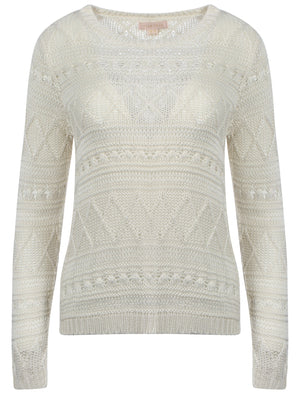 Plum Tree Bridget white jumper