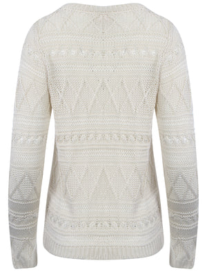 Plum Tree Bridget white jumper
