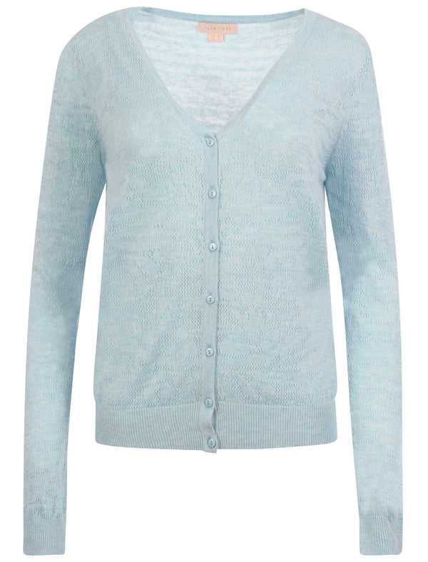 Plum Tree Burdock blue Cardigan