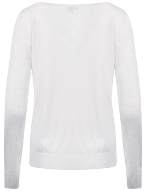 Plum Tree Burdock white Cardigan