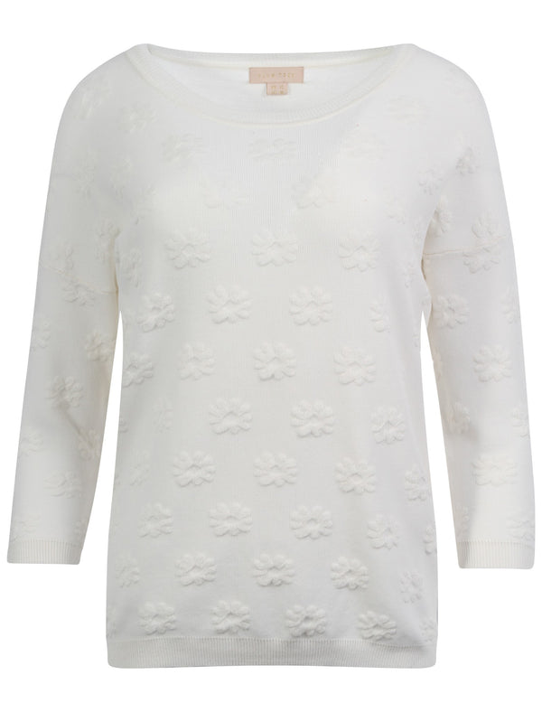 Plum Tree Carrie white jumper