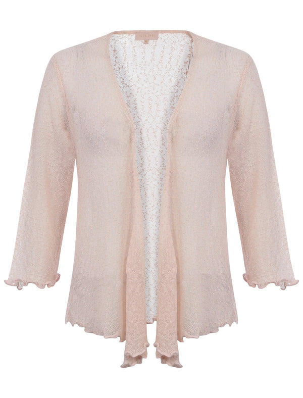 Plum Tree Chickweed pink cardigan