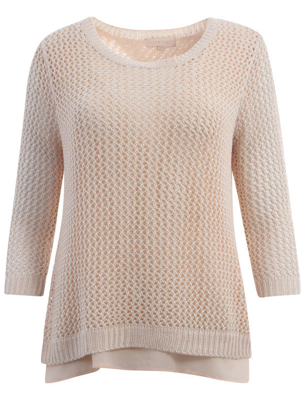 Plum Tree Sylvia Pale Pink Jumper