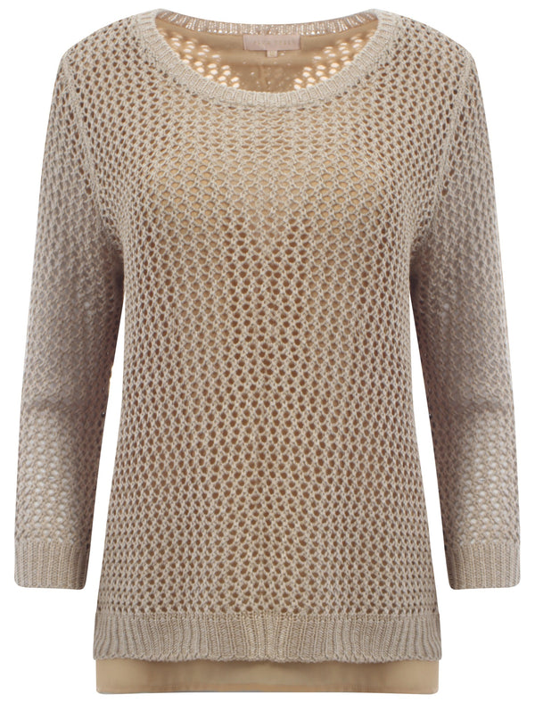 Plum Tree Sylvia Caramel Jumper