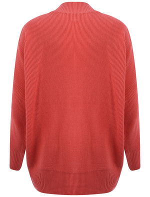 Plum Tree Wood Sorrel pink cardigan