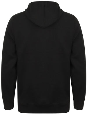 Ryker Brush Back Fleece Basic Pullover Hoodie In Black