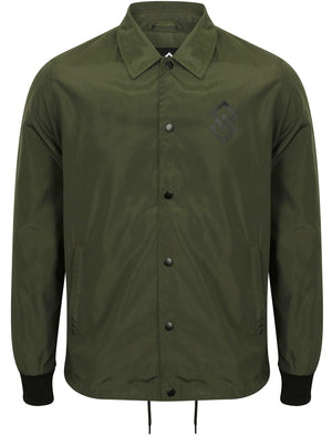 St Jacob Shower Resistant Coach Jacket in Grape Leaf - Saint & Sinner
