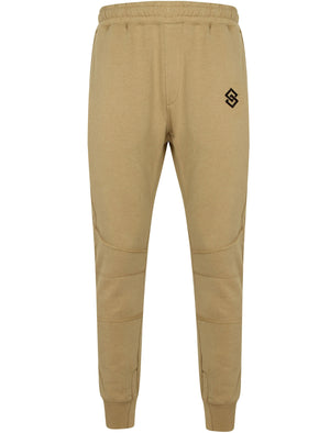 St Woodall Panelled Cuffed Joggers in Incense Sand - Saint & Sinner