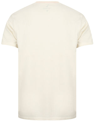 Auto Shop Motif Cotton T-Shirt In Snow White - South Shore