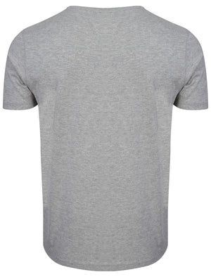 Ayia Napa T-Shirt in Light Grey Marl  - Sth Shore
