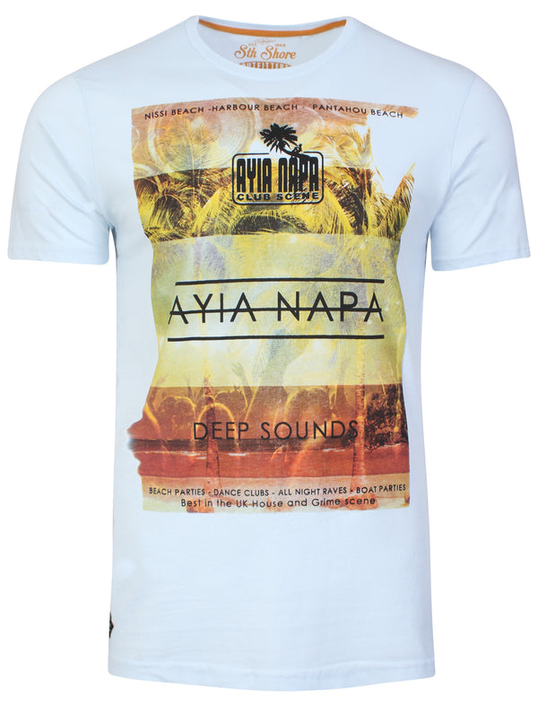 Ayia Napa T-Shirt in Illusion Blue  - Sth Shore