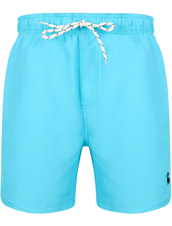 Graysen 2 Swim Shorts In Blue Atol - South Shore