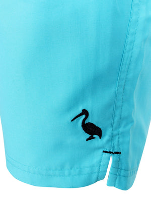 Graysen 2 Swim Shorts In Blue Atol - South Shore