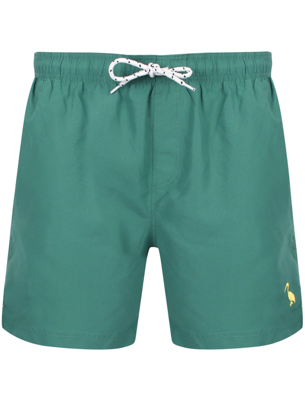 Graysen Swim Shorts In Mallard Green - South Shore