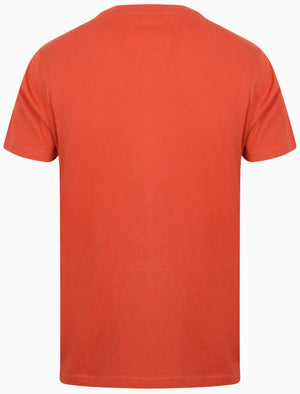 Head For The Coast Cotton T-Shirt In Garnet Rose - South Shore